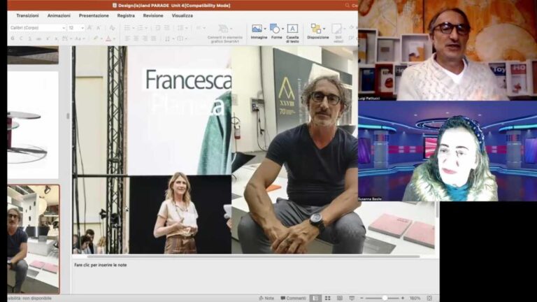 Susanna Basile Talk Show: Luigi Patitucci The Miracle of the Sun Designland e Adi Design Museum